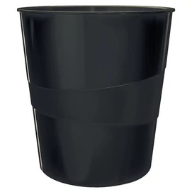 Papírkosár, 15 liter, LEITZ &quot;Recycle&quot;, fekete