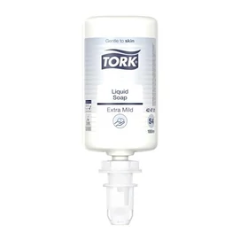 Folyékony szappan, 1 l, S4 rendszer, TORK &quot;Érzékeny bőrre&quot;, fehér