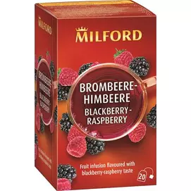 Gyümölcstea, 20x2,5 g, MILFORD "Blackberry-raspberry", szeder-málna