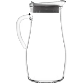 Üvegkancsó fedővel, üveg, 1,8 l
