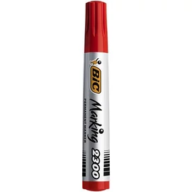 Alkoholos marker, 3,7-5,5 mm, vágott, BIC &quot;ECO 2300&quot; piros