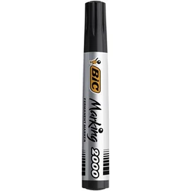 Alkoholos marker, 4,95 mm, kúpos, BIC &quot;ECO 2000&quot; fekete