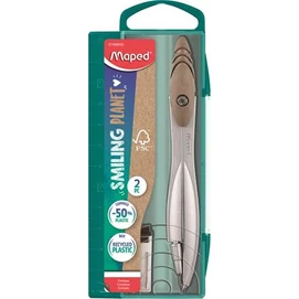 Körző, heggyel, FSC, MAPED &quot;Smiling Planet Study&quot;