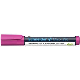 Tábla- és flipchart marker, 2-3 mm, kúpos, SCHNEIDER &quot;Maxx 290&quot;, magenta