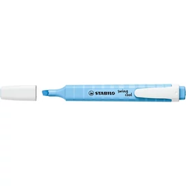 Szövegkiemelő, 1-4 mm, STABILO &quot;Swing Cool Pastel&quot;, jeges kék