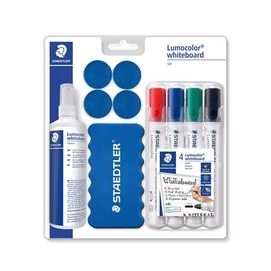Táblamarker készlet, 2 mm, kúpos, STAEDTLER &quot;Lumocolor® Set 613 S&quot;, 10 darabos