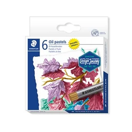 Olajpasztell kréta, STAEDTLER® &quot;2420 M&quot;, 6 különböző metál szín