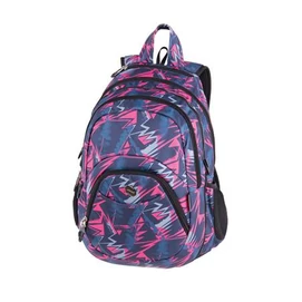 Hátizsák, 2in1, notebook tartóval és audió csatlakozóval, PULSE &quot;Teens Pink Ice&quot;