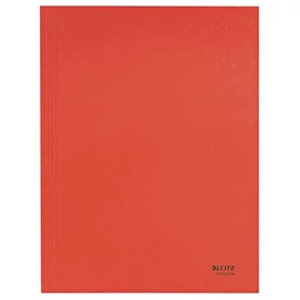 Pólyás dosszié, karton, A4, LEITZ &quot;Recycle&quot;, piros