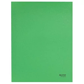 Pólyás dosszié, karton, A4, LEITZ &quot;Recycle&quot;, zöld