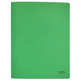 Gyorsfűző, A4, karton, LEITZ "Recycle", zöld