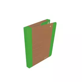 Füzetbox, 30 mm, karton, A4, DONAU &quot;Life&quot;, neon zöld
