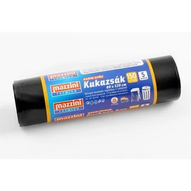 Nagykukazsák, extra erős, 150 l, 5 db, 80x120 cm, 40 µ, MAZZINI &quot;Premium&quot;, fekete
