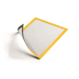 Infokeret, A4, mágneses, DURABLE &quot;DURAFRAME® MAGNETIC&quot;, sárga