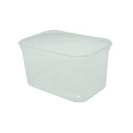Műanyag tál, lezárható, 750 ml, 50 db &quot;Svéd&quot;