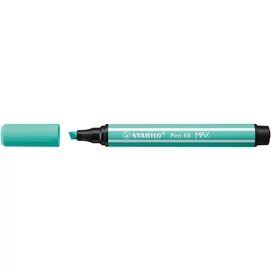 Filctoll, 1-5 mm, vágott hegy, STABILO &quot;Pen 68 MAX&quot;, jégzöld