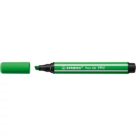 Rostirón, 1-5 mm, vágott hegy, STABILO &quot;Pen 68 MAX&quot;, levélzöld