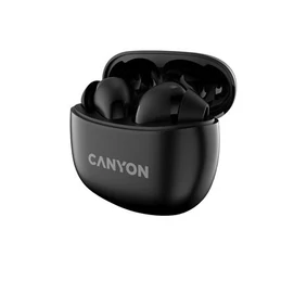 Fülhallgató, TWS vezeték nélküli, Bluetooth 5.3, CANYON &quot;TWS-5&quot;, fekete