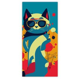 Zsebnaptár, fekvő elrendezésű, DAYLINER, "Colors Astro Cat"