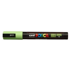 Dekormarker, 1,8-2,5 mm, UNI &quot;Posca PC-5M&quot;, zöldalma