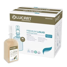 Folyékony szappan, utántöltő, 1 liter, LUCART &quot;IDENTITY Premium&quot;, meleg narancs