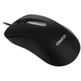 Egér, vezetékes, optikai, USB, CANYON &quot;CM-2&quot;, fekete