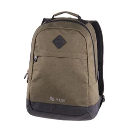 Hátizsák, notebook tartóval, PULSE &quot;Bicolor Olive&quot;, zöld