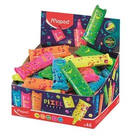 Szövegkiemelő display, 1-5 mm, MAPED &quot;Pixel Party Mini&quot;, 5 különböző szín