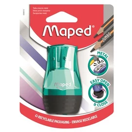 Hegyező, kétlyukú, tartályos, MAPED &quot;Tonic&quot;, vegyes színek (szín nem választható)