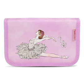 Tolltartó, klapnis, cipzáras, BELMIL &quot;Ballerina&quot;, lila, balerina