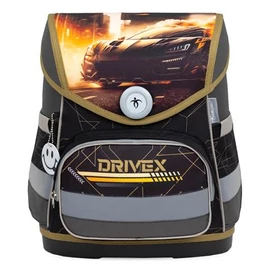 Iskolatáska, mágneszárral, BELMIL &quot;Compact Drivex&quot;, versenyautó
