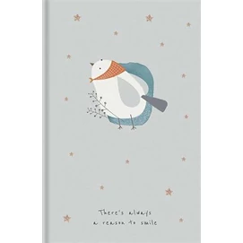 Jegyzetfüzet, A6, kockás, 80 lap, SHKOLYARYK &quot;Reason to smile&quot;, vegyes