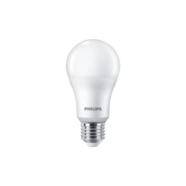 LED izzó, E27,gömb, 13W, 1521lm, 230V, 2700K, A60, PHILIPS "CorePro"
