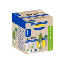 Hibajavító roller, 4 mm x 6 m, utántölthető, PILOT &quot;Whiteline RT, Bonus Pack&quot;, utántöltővel