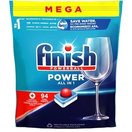 Mosogatógéptabletta, 94 db, FINISH, &quot;Power All in One&quot;