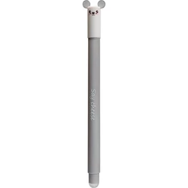 Rollertoll, 0,7 mm, törölhető, EBERHARD FABER &quot;Egér&quot;, kék