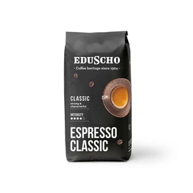 Kávé, pörkölt, szemes, 1000 g, EDUSCHO &quot;Espresso Classic&quot;