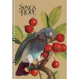 Spirálfüzet, A5, sima, 96 lap, SHKOLYARYK &quot;Songs of Hope&quot;, vegyes