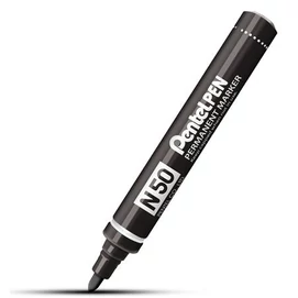 Alkoholos marker, 2 mm, kúpos, PENTEL &quot;N50&quot;, fekete
