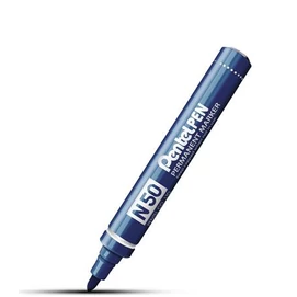 Alkoholos marker, 2 mm, kúpos, PENTEL &quot;N50&quot;, kék