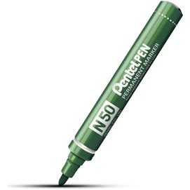 Alkoholos marker, 2 mm, kúpos, PENTEL &quot;N50&quot;, zöld