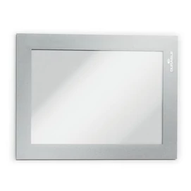 Infokeret, öntapadó, A6, DURABLE &quot;DURAFRAME®&quot;, ezüst