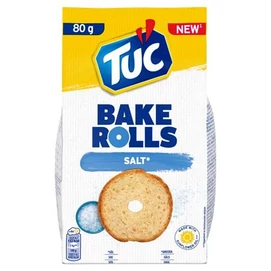 Pirított kenyérkarika, 80 g, TUC &quot;Bake Rolls&quot;, sós