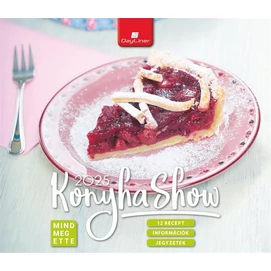 Naptár, asztali, álló, DAYLINER &quot;Konyha Show - Mindmegette&quot;