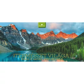 Naptár, asztali, álló, DAYLINER &quot;Természet világa&quot;