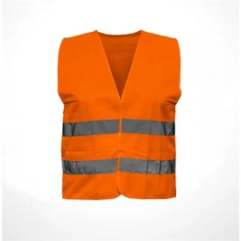 Mellény, jól láthatósági, XL méret, &quot;Guarder&quot;, narancs