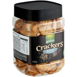 Kréker, 250 g, GULLÓN &quot;Cracker&quot;, chia magos-quinoás
