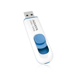 Pendrive, 64GB, USB 2.0, ADATA &quot;C008&quot;, fehér