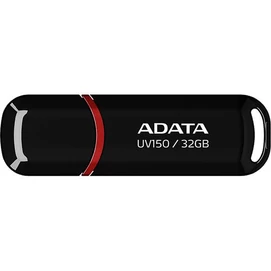 Pendrive, 32GB, USB 3.2 Gen1, ADATA &quot;UV150&quot;, fekete