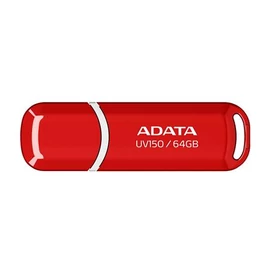 Pendrive, 64GB, USB 3.2 Gen1, ADATA &quot;UV150&quot;, piros